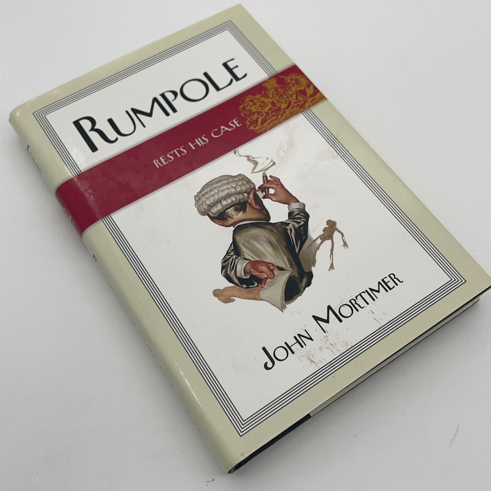 Rumpole Rests His‎ Case John Mortimer Hardcover Viking 2001 Mystery Fiction Book
